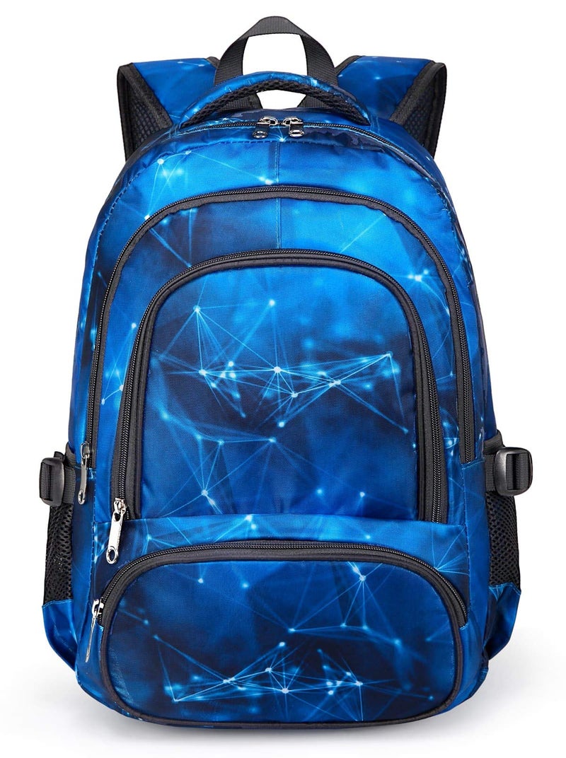 BLUEFAIRY Cross-Border Spot Backpack Naruto Anime Print Student Casual School Bag with Password Lock Computer Bag - Image 1